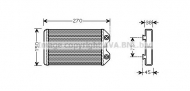 Теплообменник AVA QUALITY COOLING TO6369