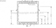 Теплообменник AVA QUALITY COOLING DFA2010