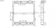 Теплообменник AVA QUALITY COOLING IV2097