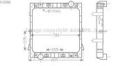Теплообменник AVA QUALITY COOLING IV2098