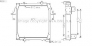 Теплообменник AVA QUALITY COOLING RE2011