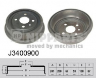Тормозный барабан NIPPARTS J3400900