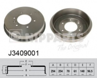 Тормозный барабан NIPPARTS J3409001