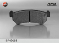 Комплект тормозных колодок FENOX BP43058