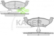 Комплект тормозных колодок KAGER 35-0579