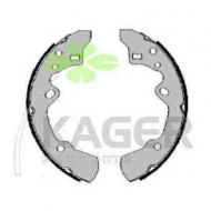 Комлект тормозных накладок KAGER 34-0022