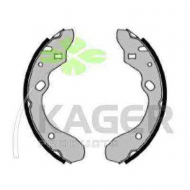 Комлект тормозных накладок KAGER 34-0157