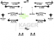 Подвеска колеса KAGER 80-0458