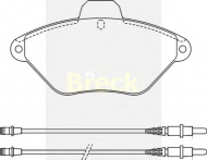 Комплект тормозных колодок BRECK 21632 00 W