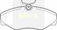 Комплект тормозных колодок BRECK 23099 00 703 00