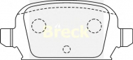 Комплект тормозных колодок BRECK 23284 00 W