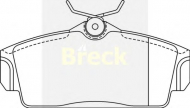 Комплект тормозных колодок BRECK 23463 00 701 00