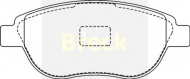Комплект тормозных колодок BRECK 23600 00 702 00