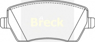 Комплект тормозных колодок BRECK 23973 00 702 00