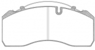Комплект тормозных колодок KAWE JCA814.00
