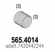 Трубка ASSO 565.4014