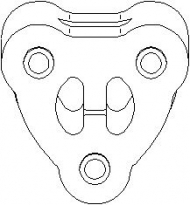 Держатель TOPRAN 500 191