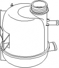 Резервуар TOPRAN 700 339