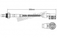 Датчик WALKER PRODUCTS 250-24038