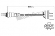 Датчик WALKER PRODUCTS 250-24395