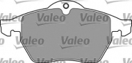 Комплект тормозных колодок VALEO 597549