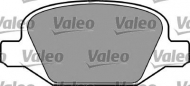 Комплект тормозных колодок VALEO 597379