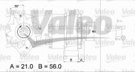 Генератор VALEO 436155
