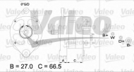Генератор VALEO 436434