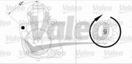 Стартер VALEO 458162