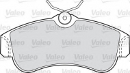 Комплект тормозных колодок VALEO 598054