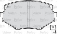 Комплект тормозных колодок VALEO 598836