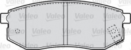Комплект тормозных колодок VALEO 598866