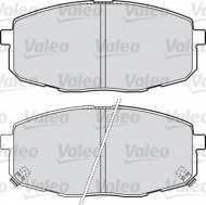 Комплект тормозных колодок VALEO 598842