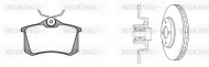 Комплект тормозов WOKING 83633.24