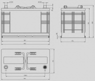 Аккумулятор OPEN PARTS MB110T.00