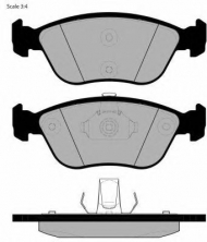 Комплект тормозных колодок Brake ENGINEERING PA1170
