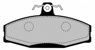Комплект тормозных колодок Brake ENGINEERING PA1608