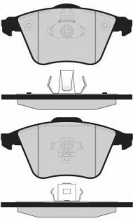 Комплект тормозных колодок Brake ENGINEERING PA1628