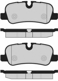 Комплект тормозных колодок Brake ENGINEERING PA1673