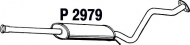 Амортизатор FENNO P2979