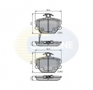 Комплект тормозных колодок COMLINE CBP31019