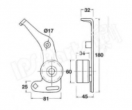 Натяжитель IPS Parts ITB-6004