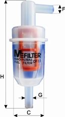 Фильтр MFILTER DF 11