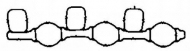 Прокладкa BGA MG6701