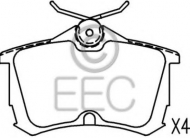 Комплект тормозных колодок EEC BRP1046