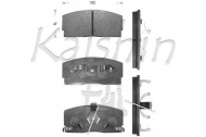 Комплект тормозных колодок KAISHIN D0008