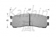 Комплект тормозных колодок KAISHIN D3100