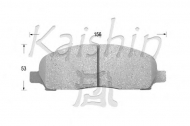 Комплект тормозных колодок KAISHIN D6097