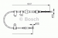 Трос BOSCH 1 987 477 601