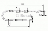 Трос BOSCH 1 987 482 358